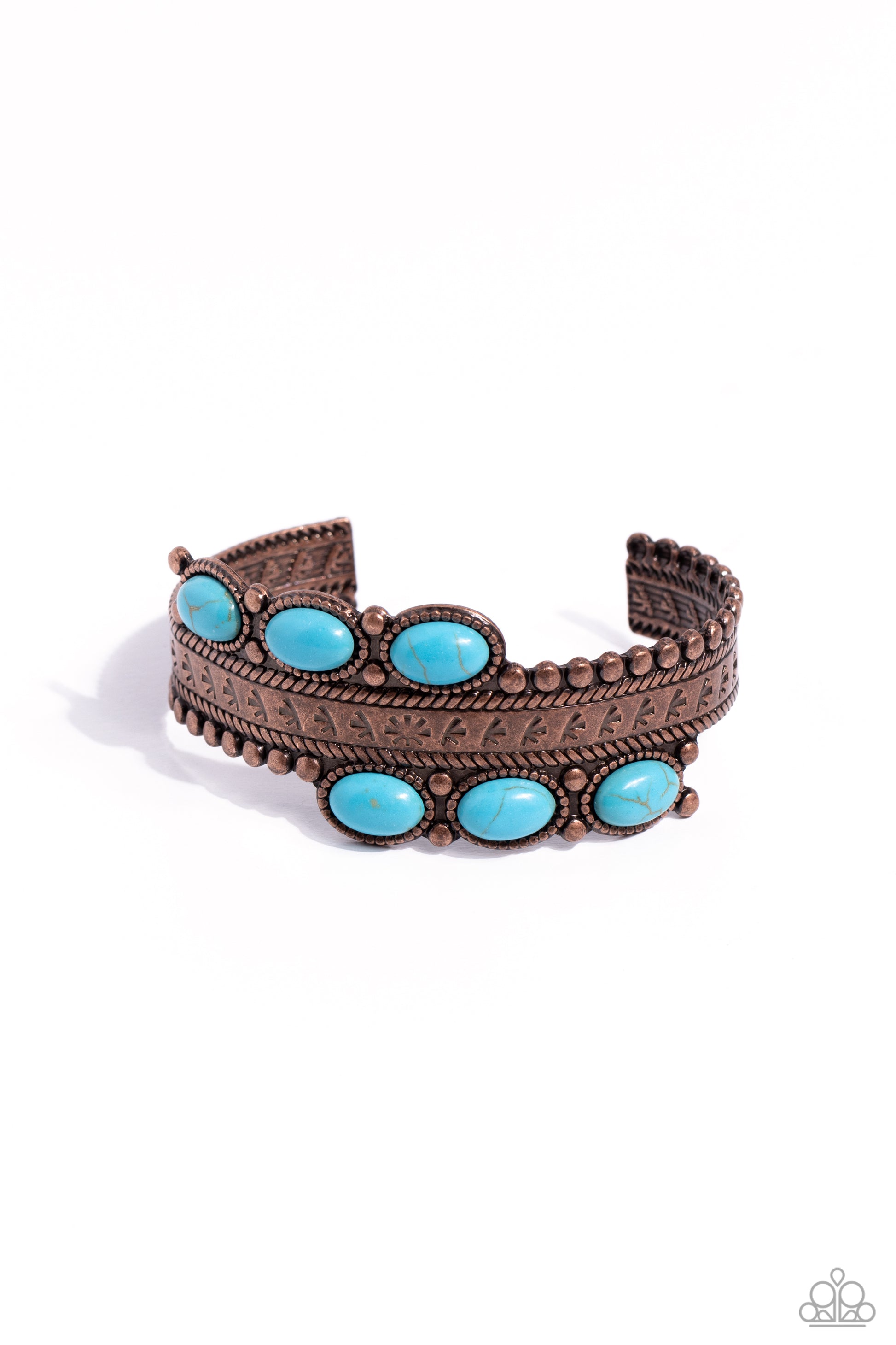 A League of Their STONE - copper - Paparazzi bracelet