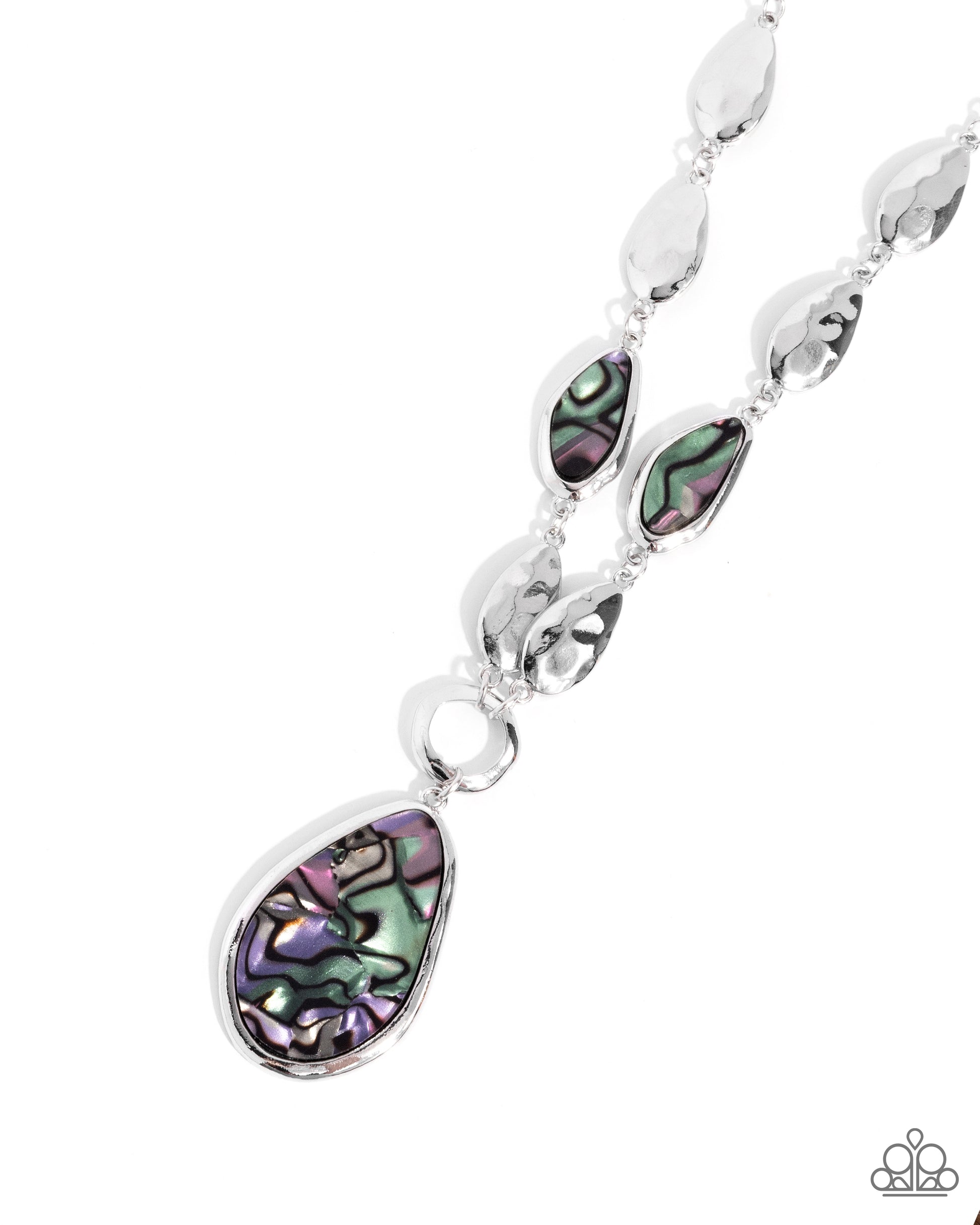 Abstract Abalone - multi - Paparazzi necklace