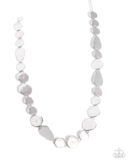 Abstract Assumption - silver - Paparazzi complete set