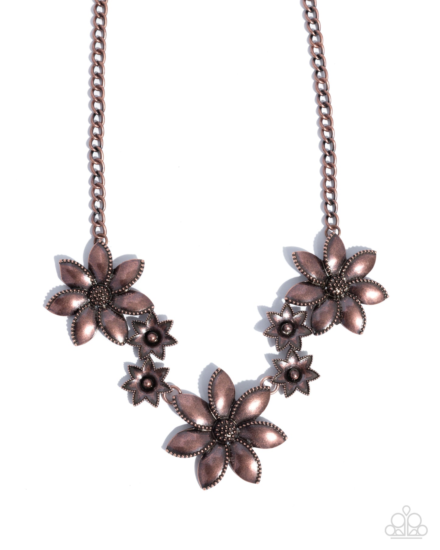 Active Imagination - copper - Paparazzi necklace