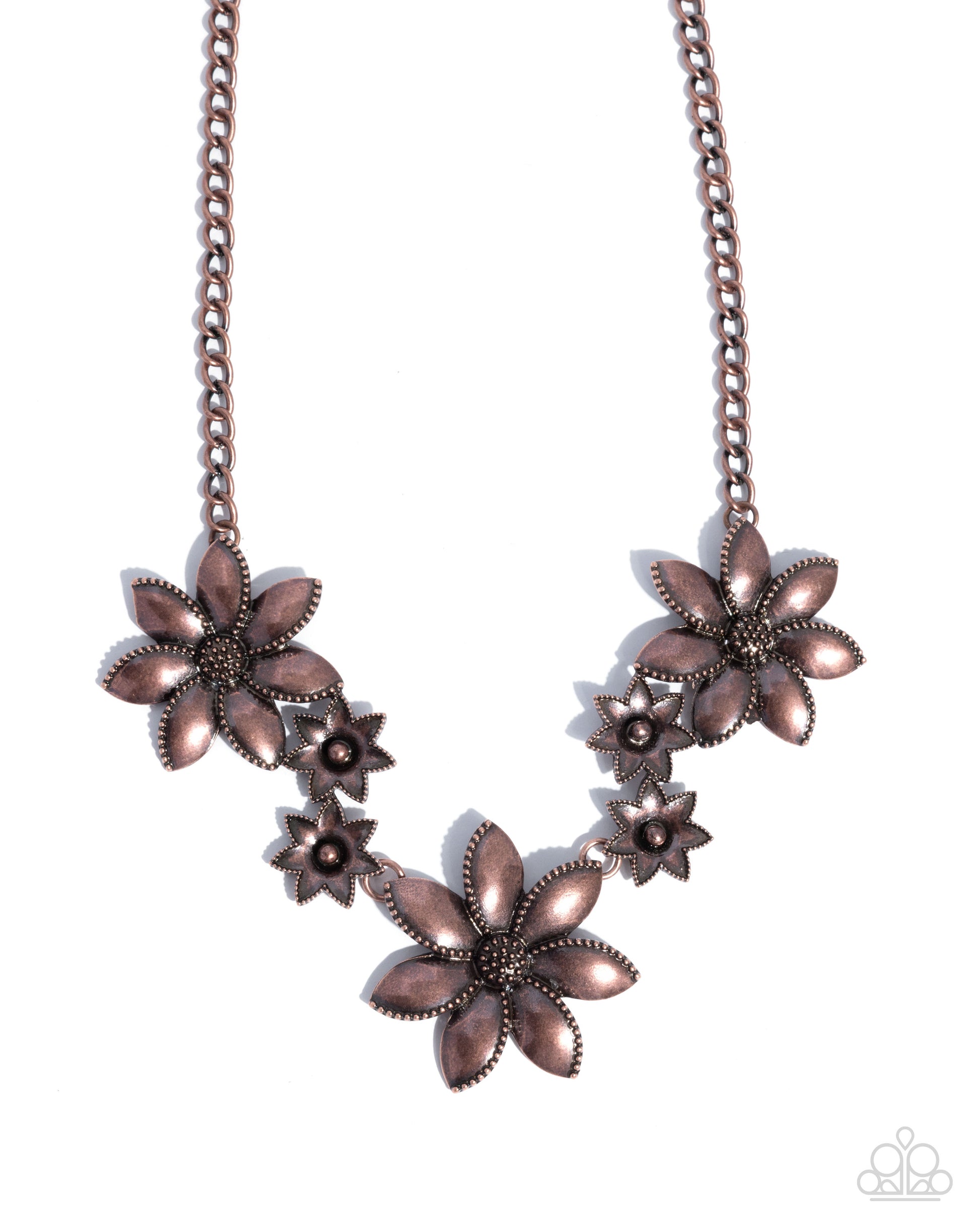 Active Imagination - copper - Paparazzi necklace