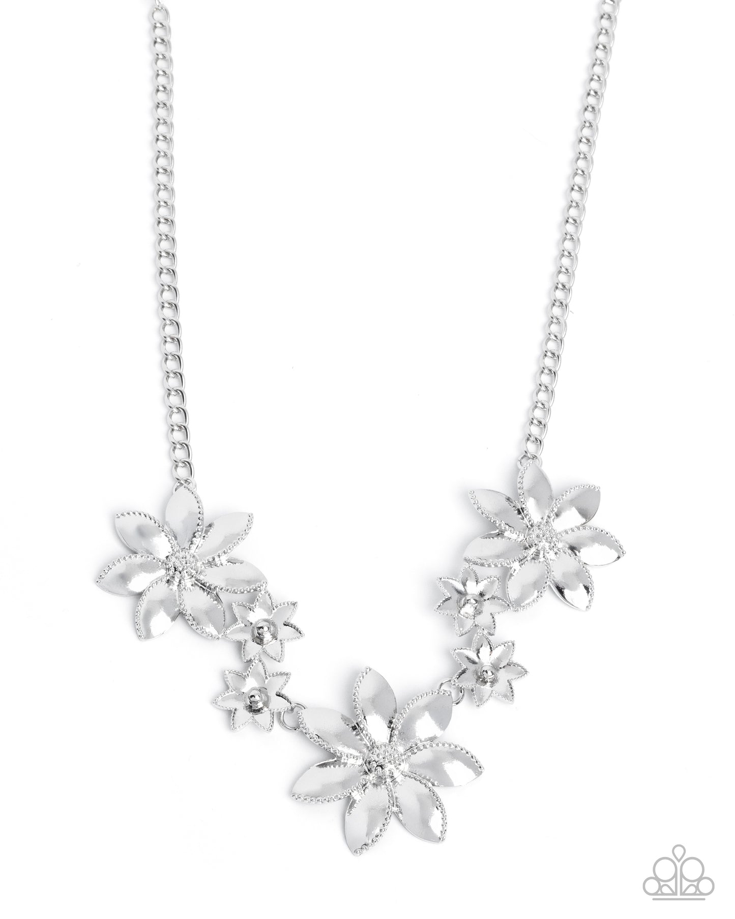 Active Imagination - silver - Paparazzi necklace