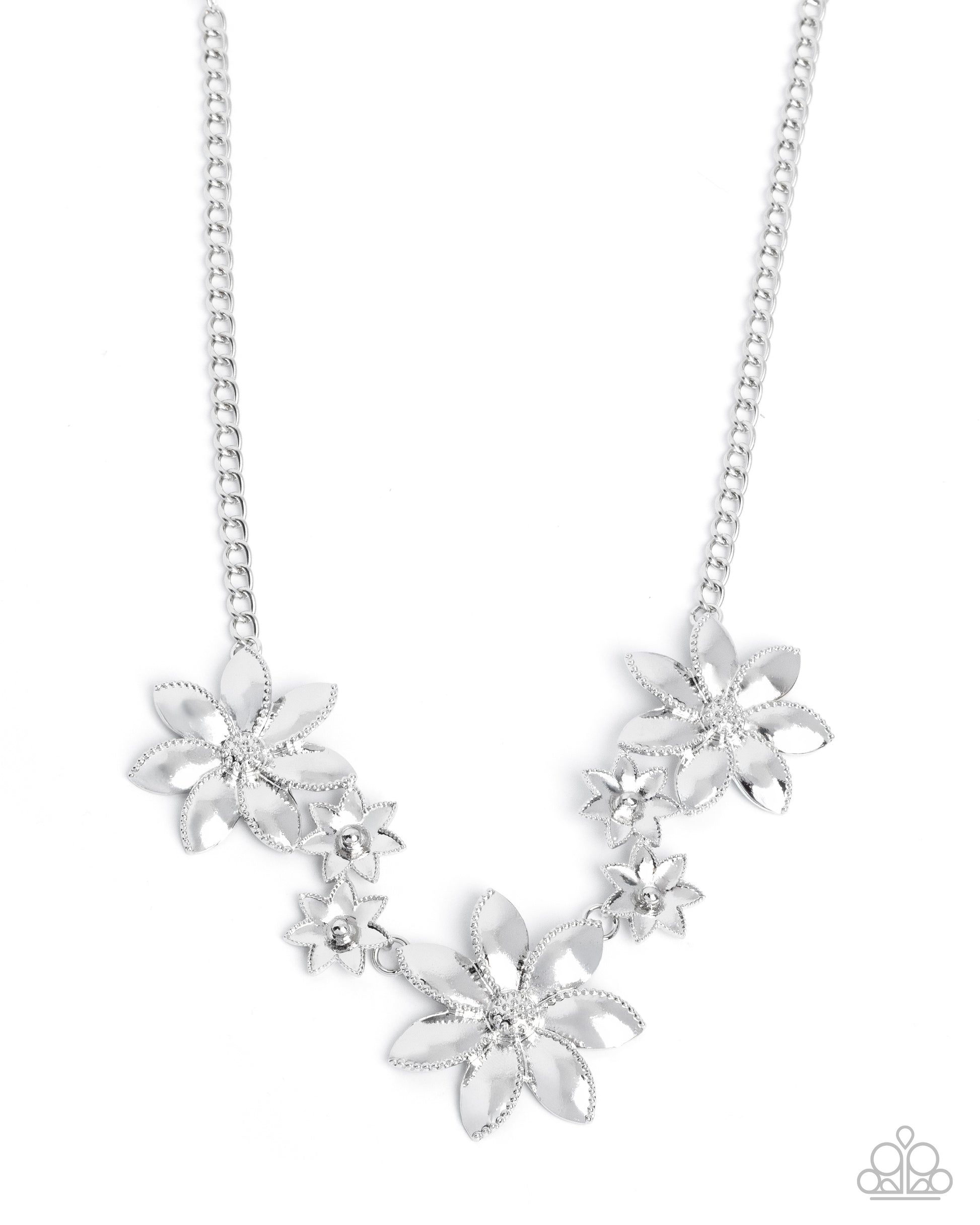Active Imagination - silver - Paparazzi necklace