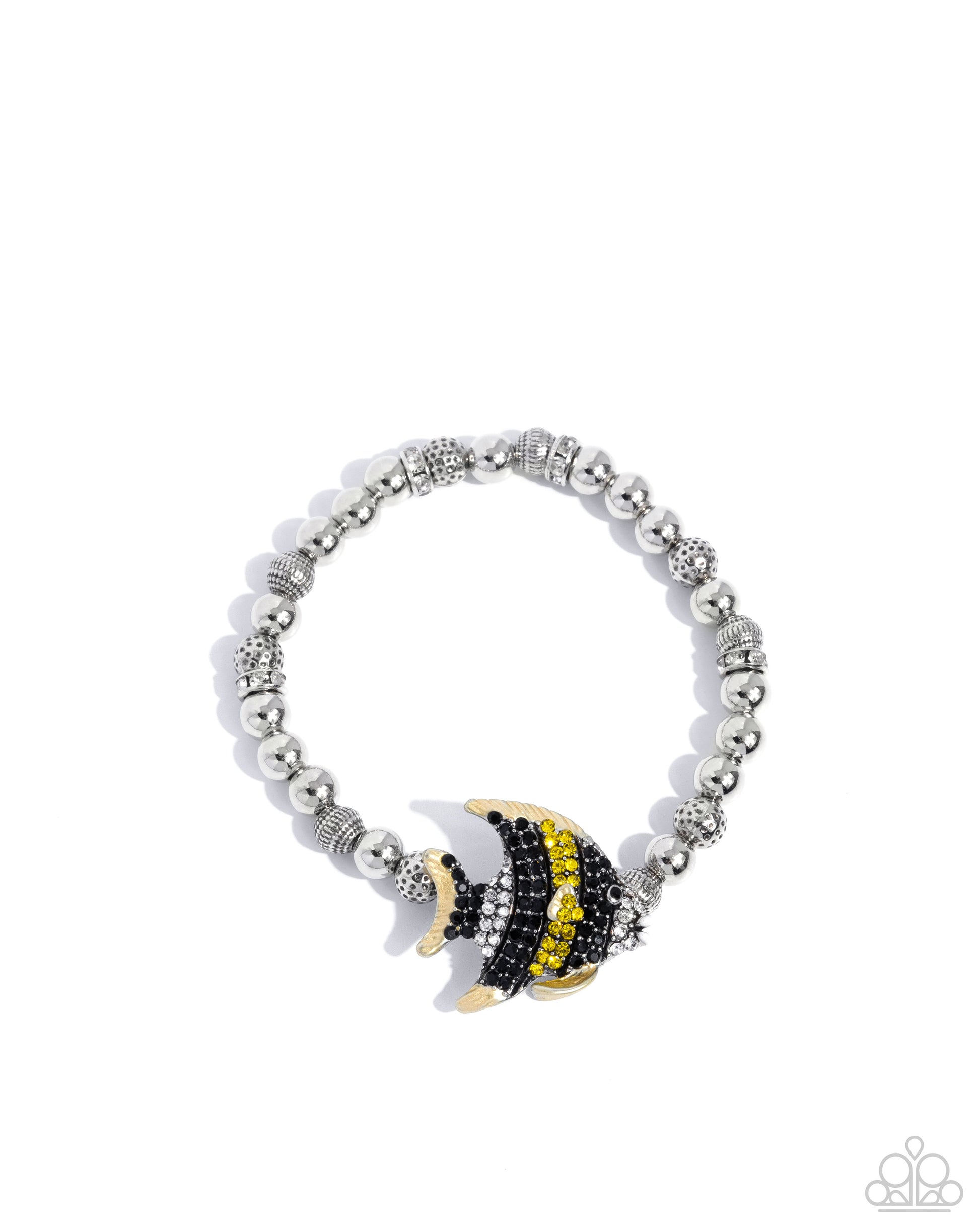 Admirable Angelfish - yellow - Paparazzi bracelet