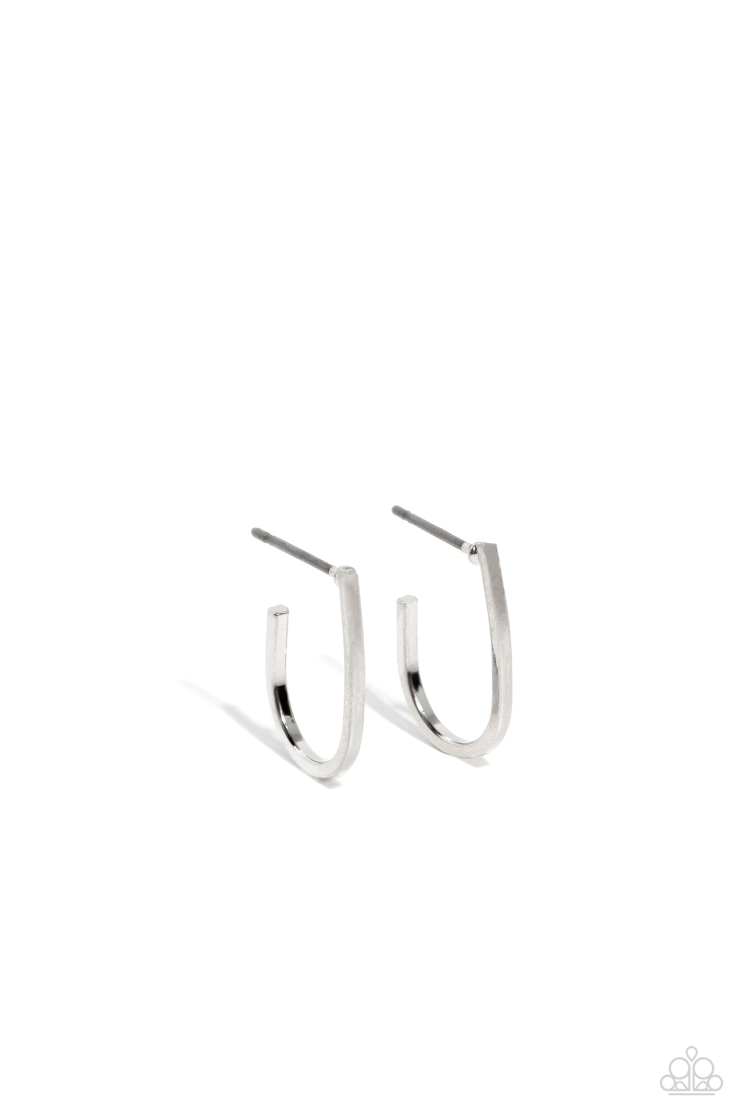 Admirable Arches - silver - Paparazzi earrings