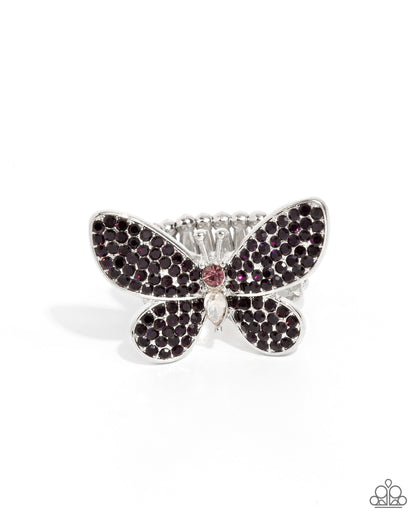 Admirable Ascension - purple - Paparazzi ring