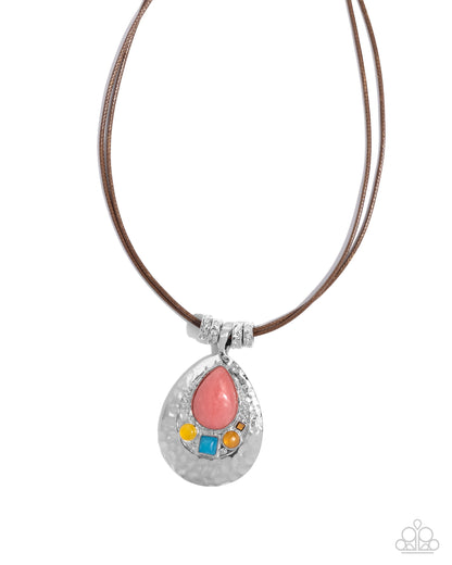 Admirably Artisan - pink - Paparazzi necklace