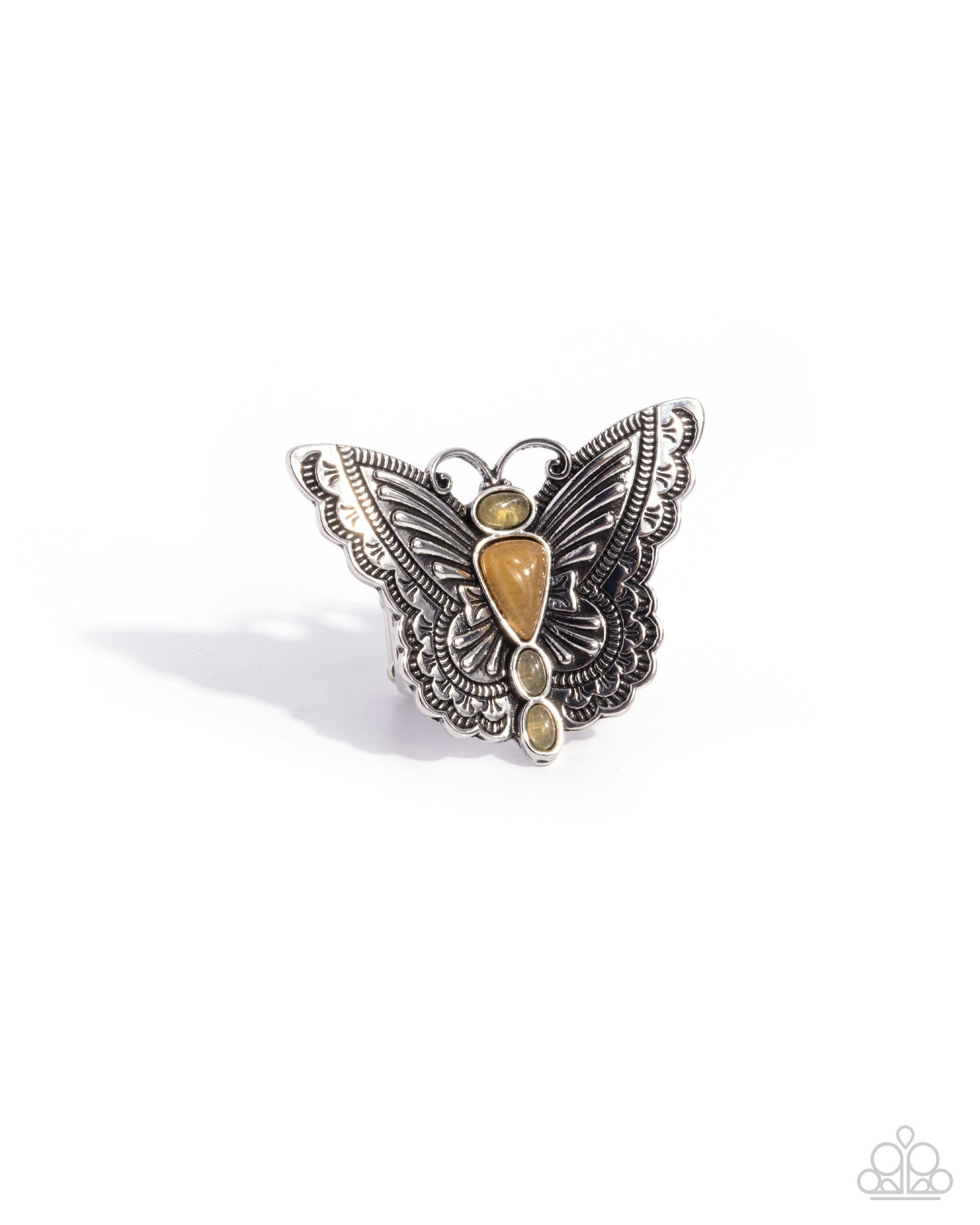 Adolescent Aerial - orange - Paparazzi ring