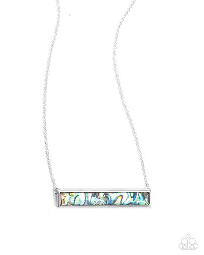 Adorable Abalone - multi - Paparazzi necklace