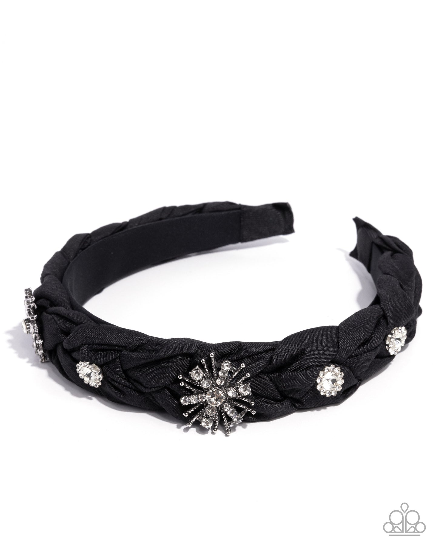 Adorable Accent - black - Paparazzi headband