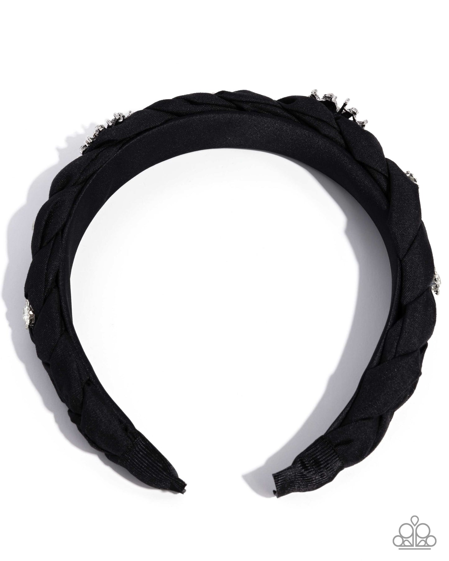 Adorable Accent - black - Paparazzi headband