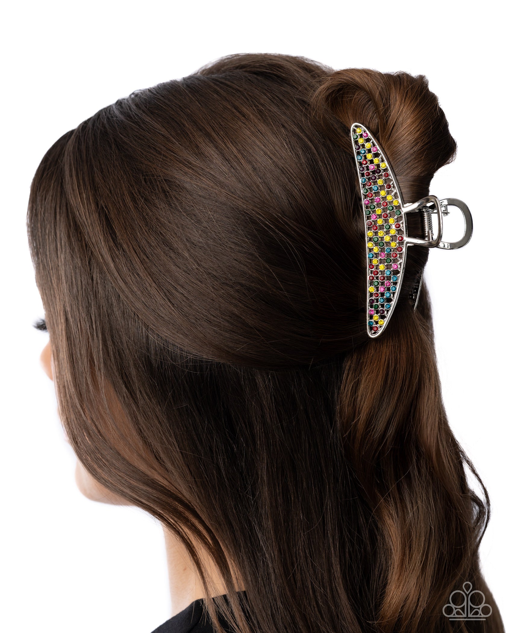 Adorable Acclaim - multi - Paparazzi hair clip