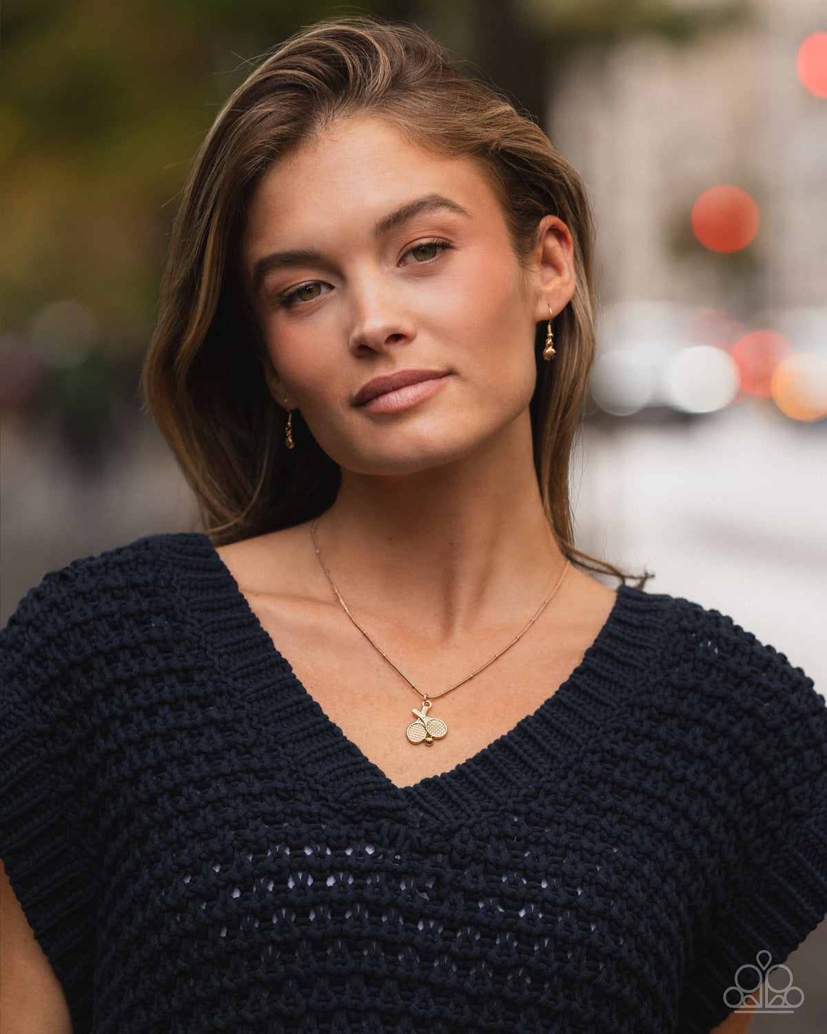 Adorable Ace - gold - Paparazzi necklace