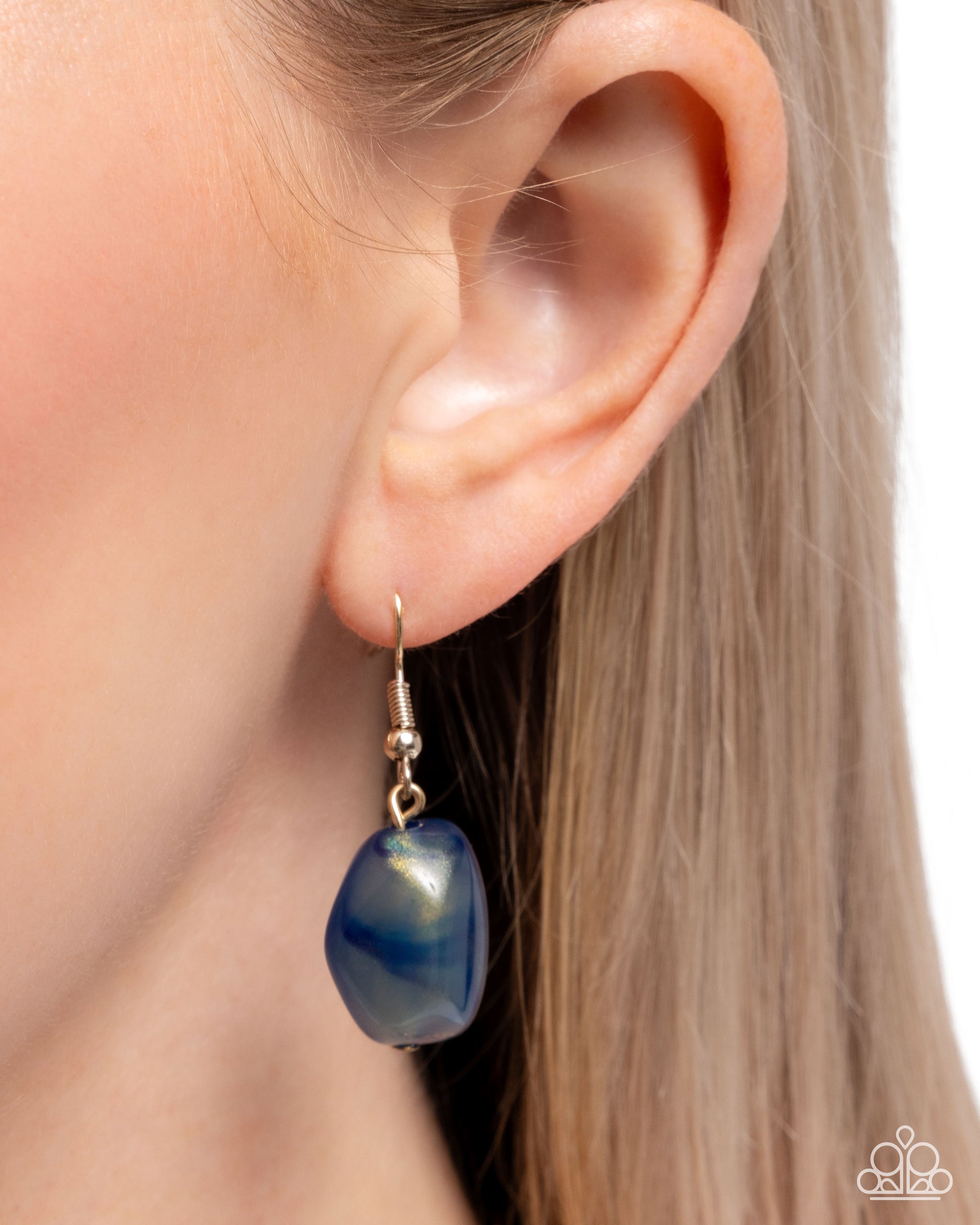 Adorable Acrylics - blue - Paparazzi necklace