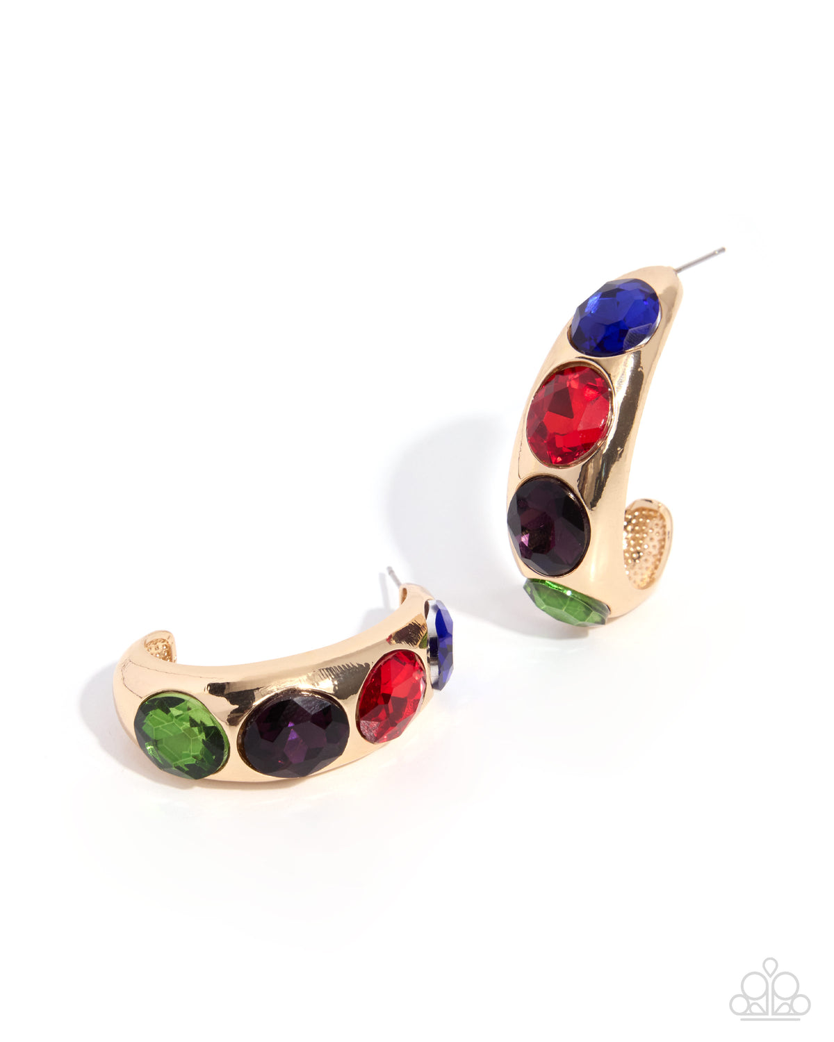 Adorable Advocate - gold - Paparazzi earrings