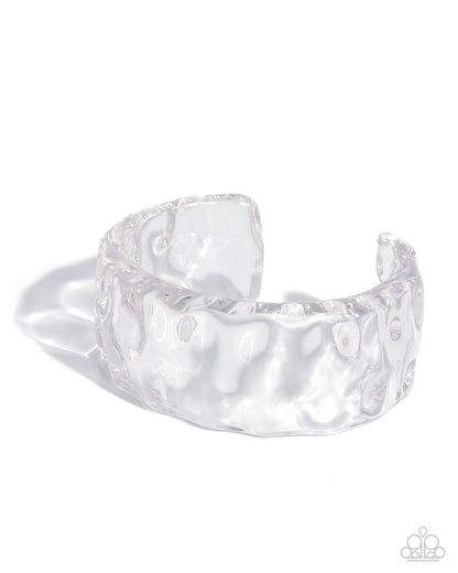 Adorable Andante - white - Paparazzi bracelet