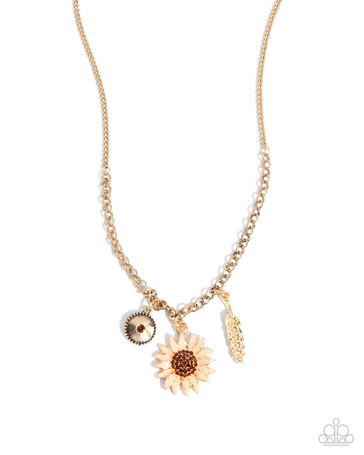 Adorable Appreciation - gold - Paparazzi necklace