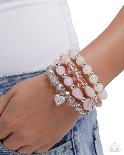 Adorable Array - pink - Paparazzi bracelet