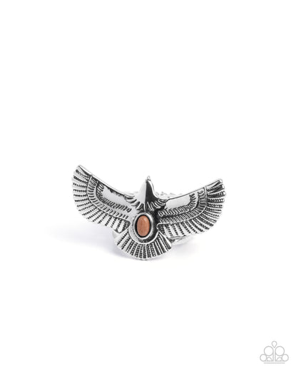 Adorable Arrival - brown - Paparazzi ring