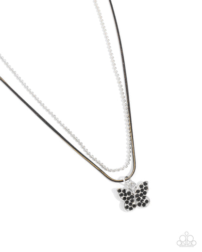 Adorable Ascension - black - Paparazzi necklace