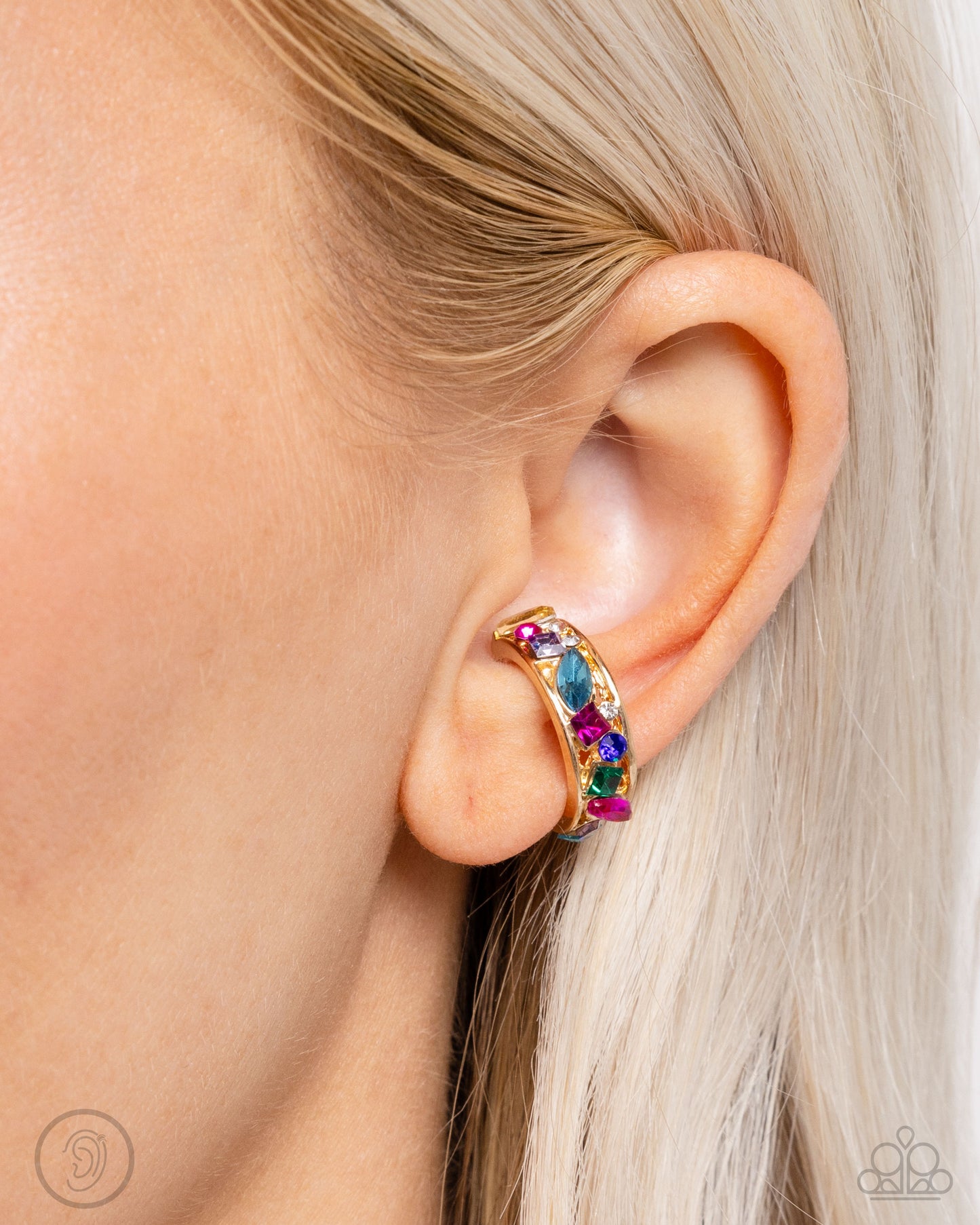 Adorable Assortment - gold - Paparazzi ear cuff