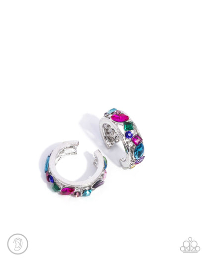 Adorable Assortment - multi - Paparazzi ear cuff