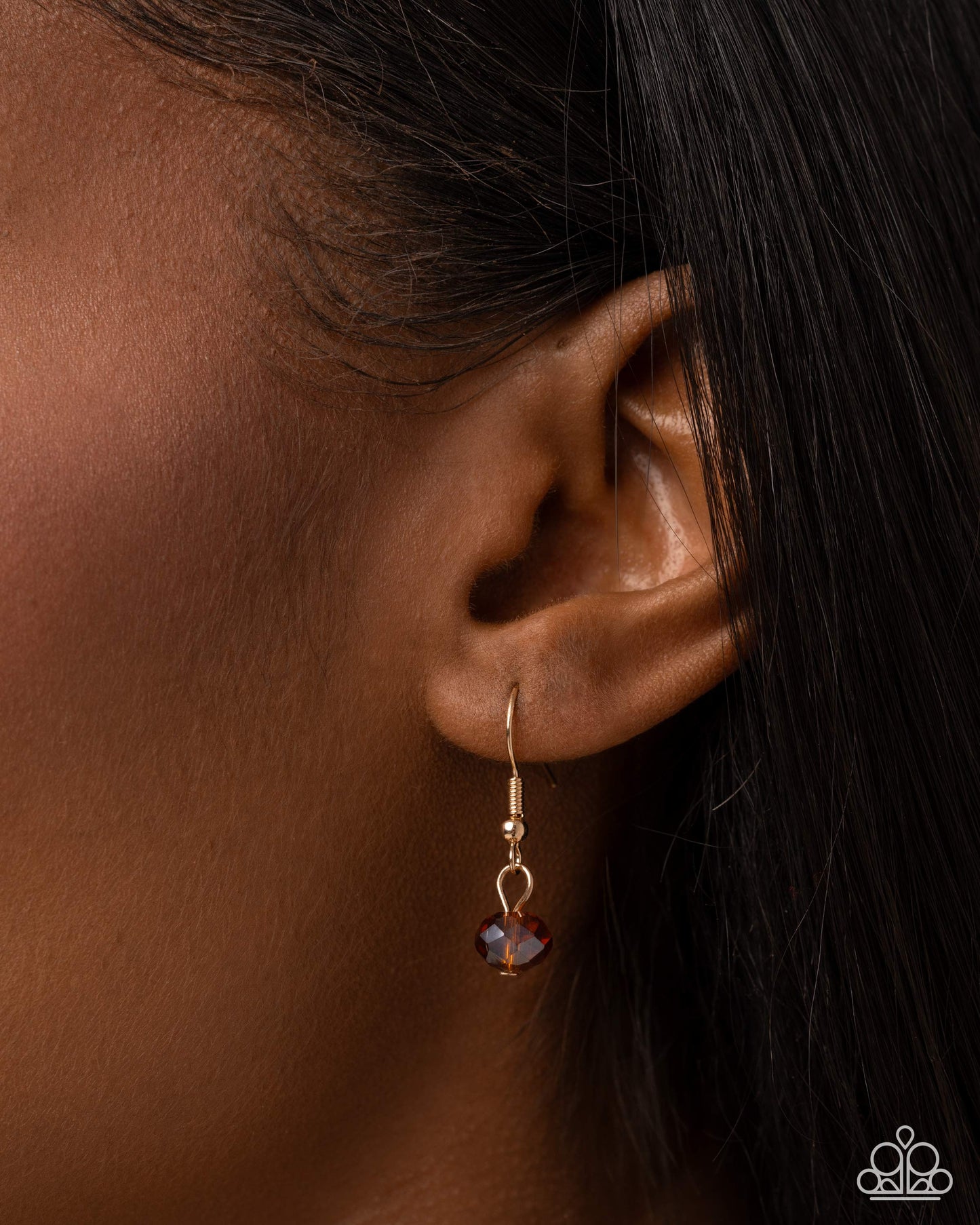 Adorably Allegro - brown - Paparazzi necklace