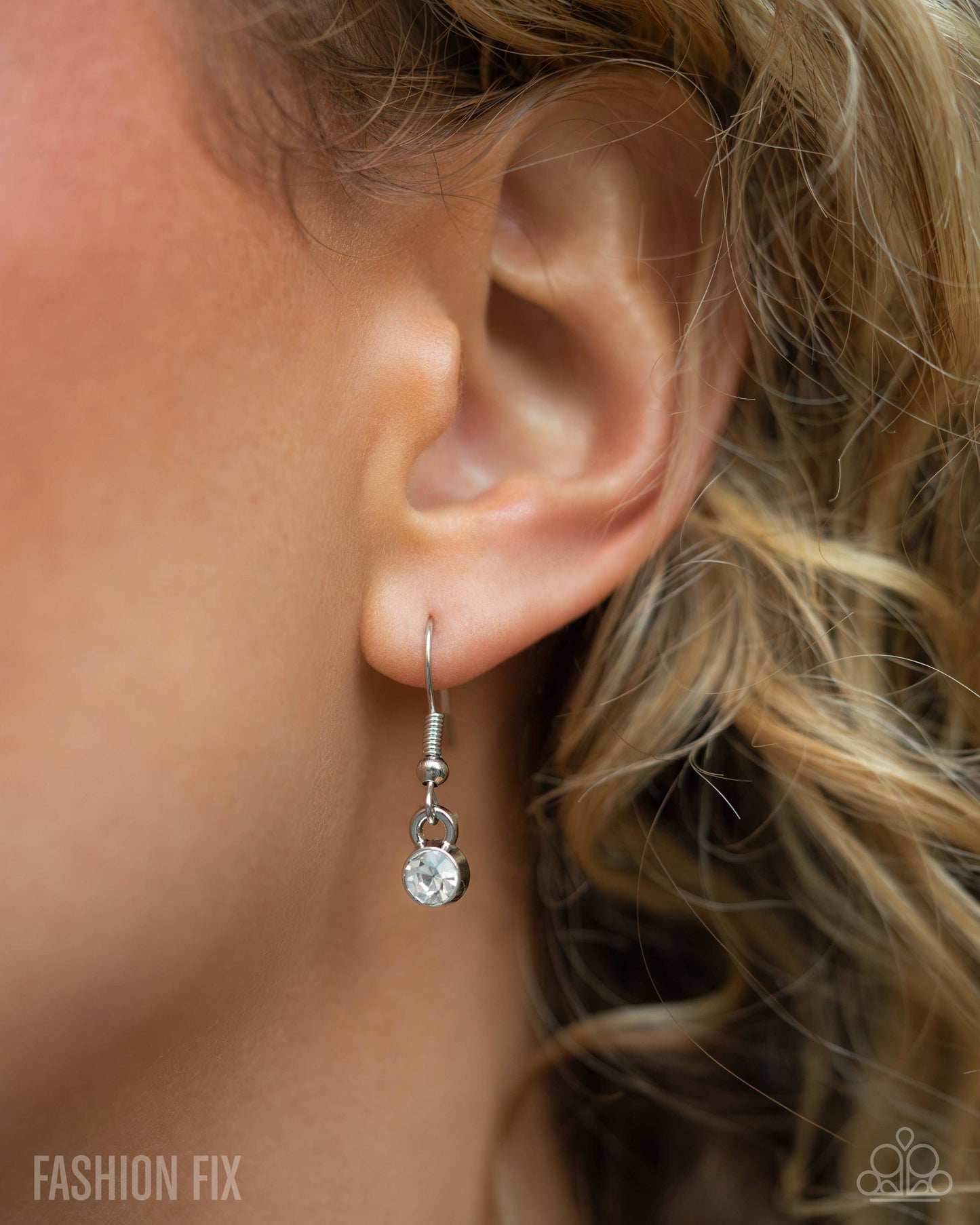 Adorably Amped Up - white - Paparazzi necklace