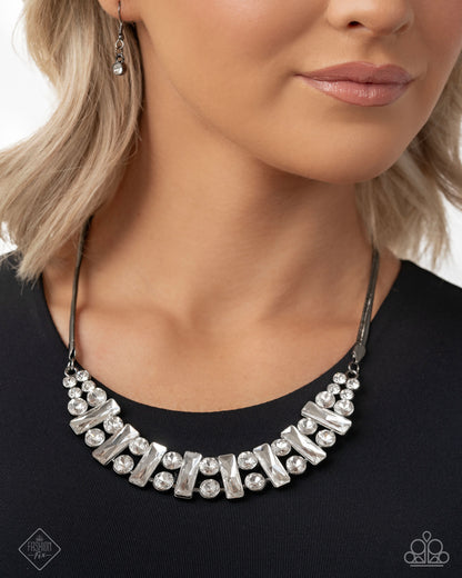 Adorably Assertive - black - Paparazzi necklace