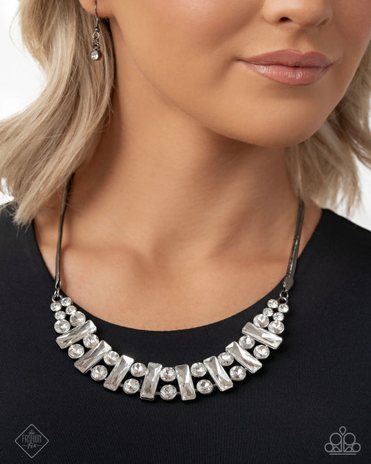 Adorably Assertive - black - Paparazzi necklace