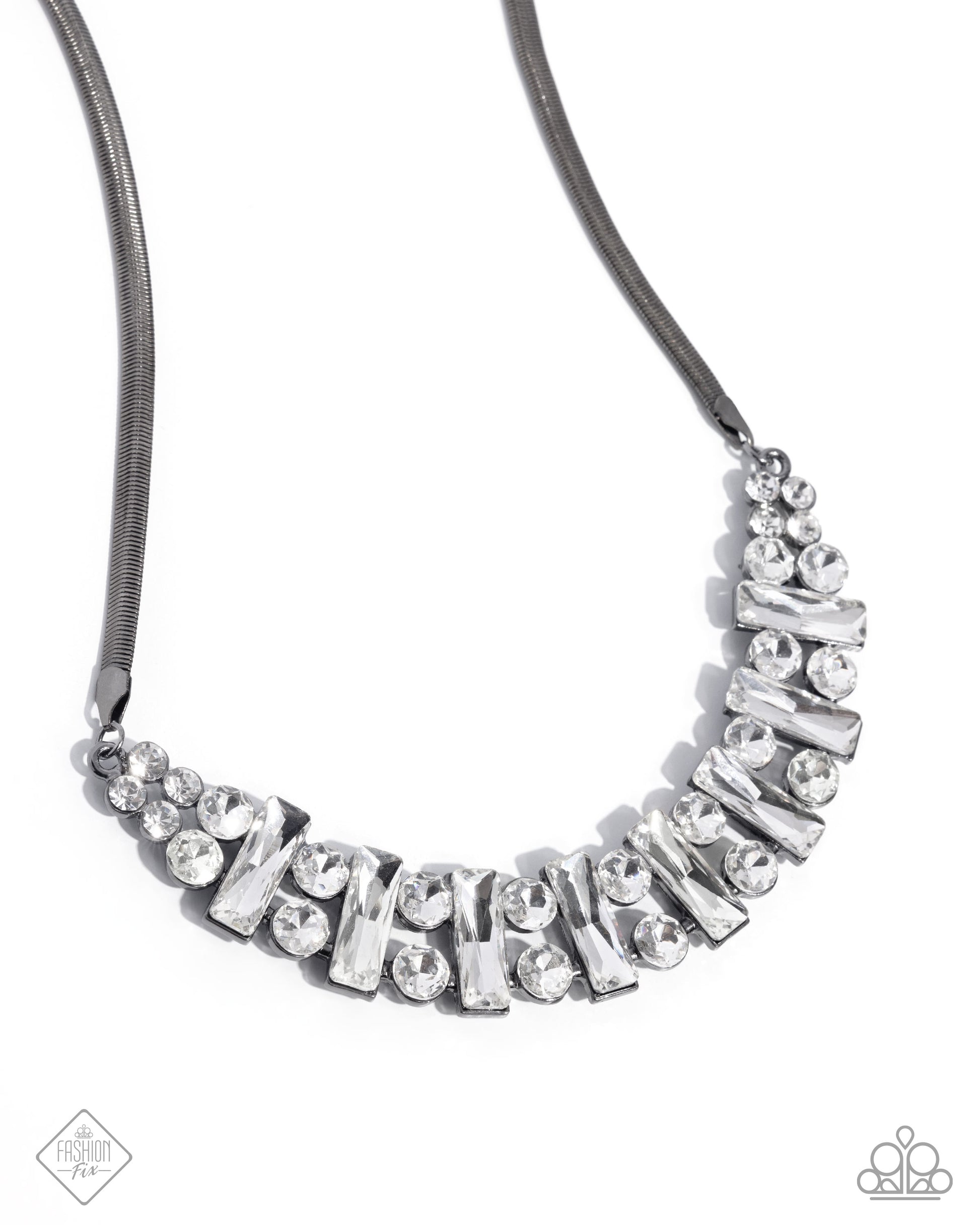 Adorably Assertive - black - Paparazzi necklace