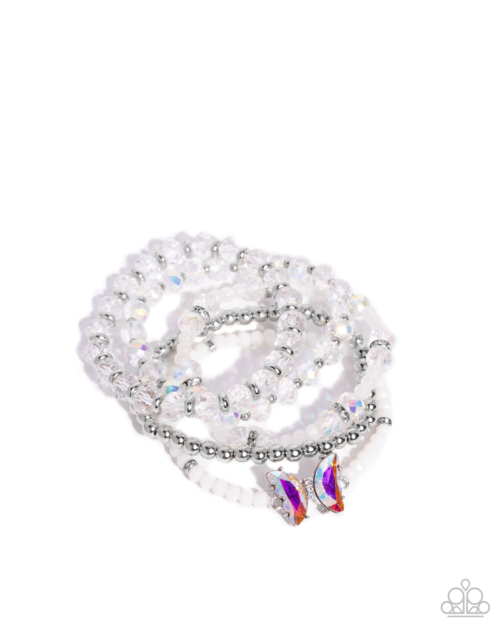 Aerial Abundance - white - Paparazzi bracelet
