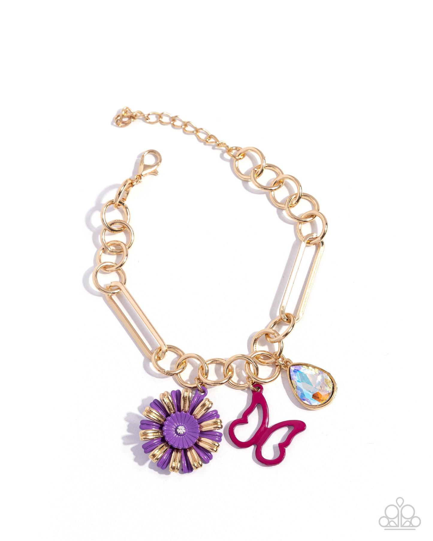 Aerial Accomplishment - purple - Paparazzi bracelet