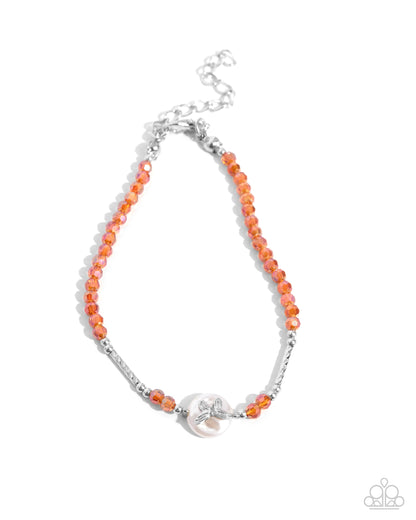 Aerial Actress - orange - Paparazzi bracelet