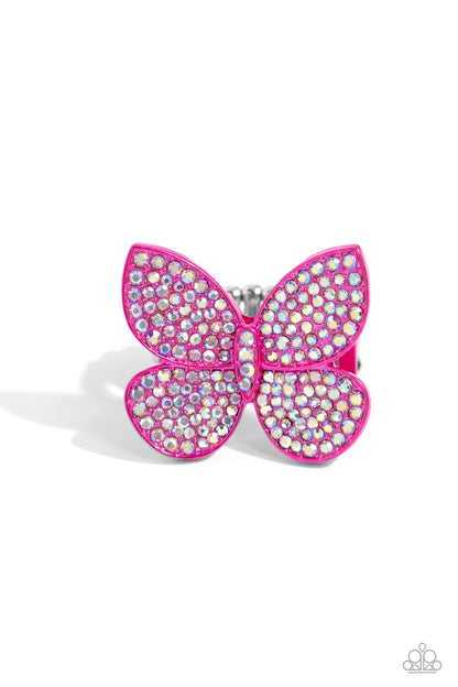 Aerial Ambassador - pink - Paparazzi ring