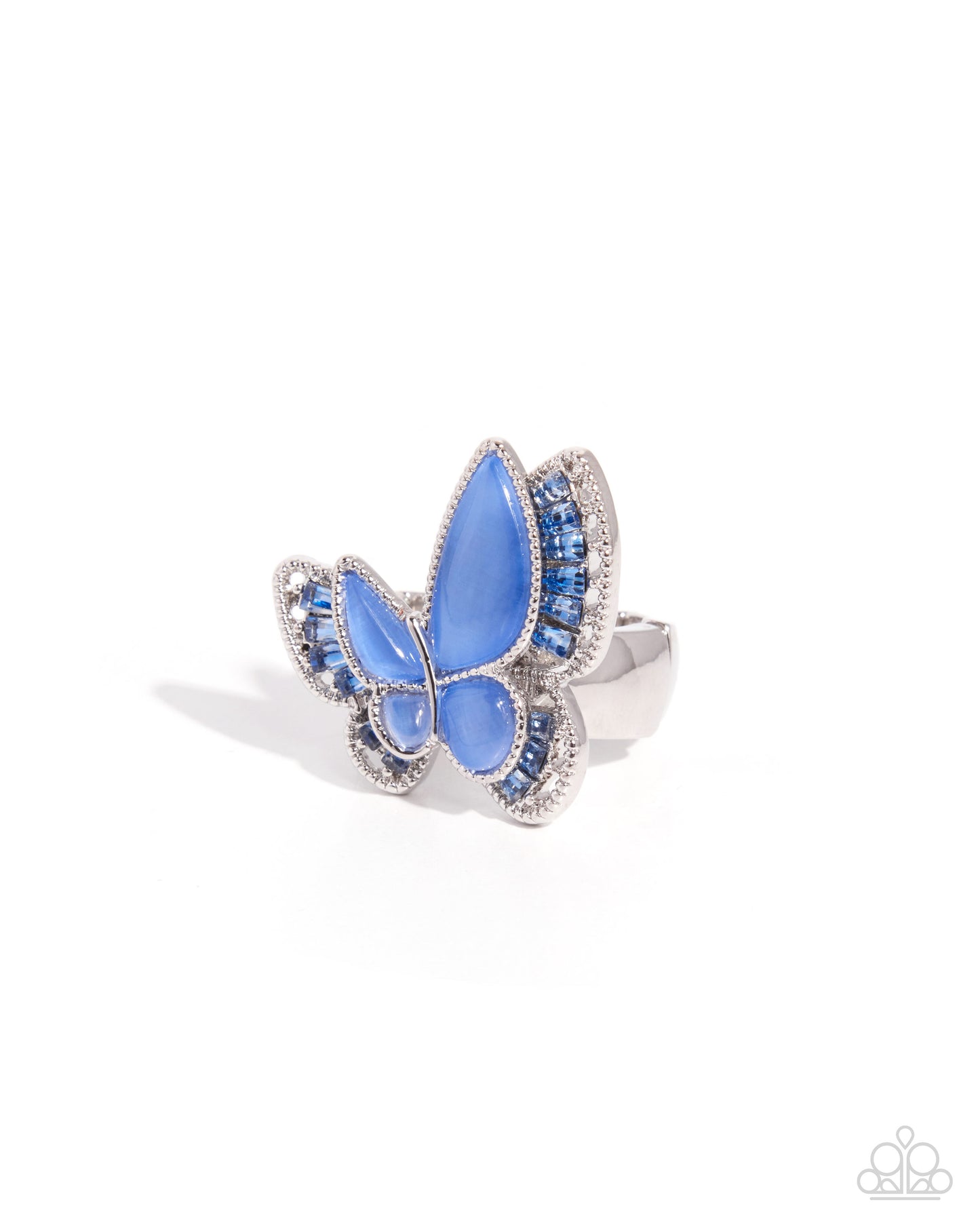 Aerial Analogy - blue - Paparazzi ring