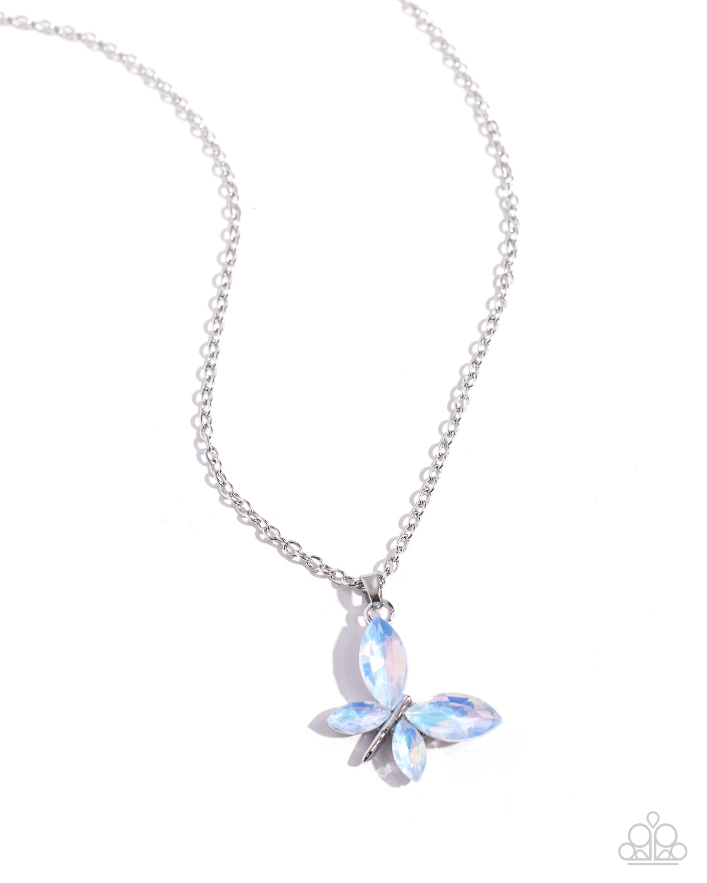 Aerial Aria - blue - Paparazzi necklace