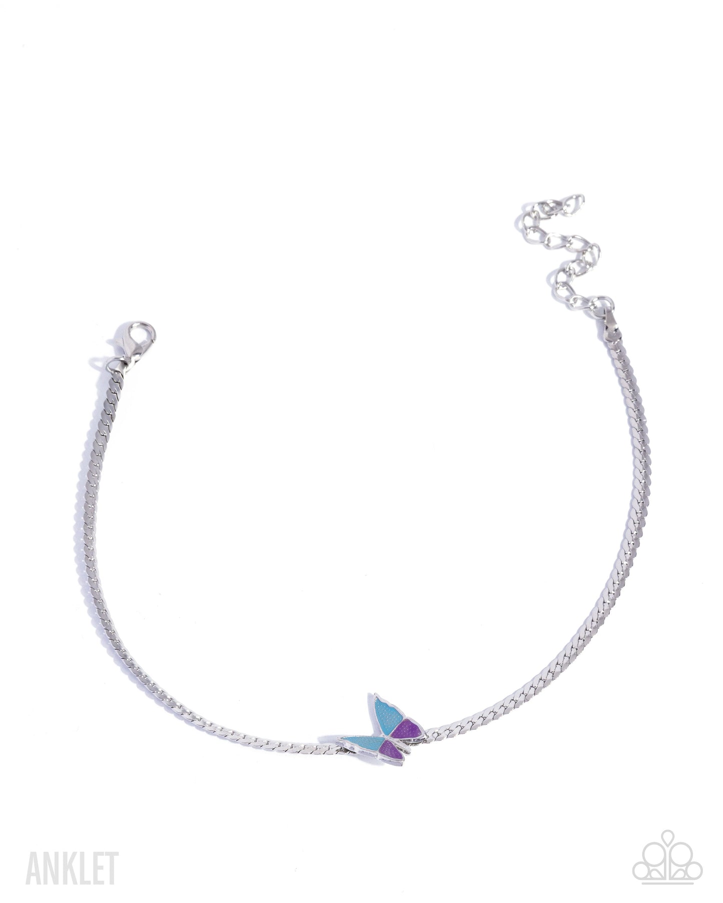 Aerial Atmosphere - blue - Paparazzi anklet