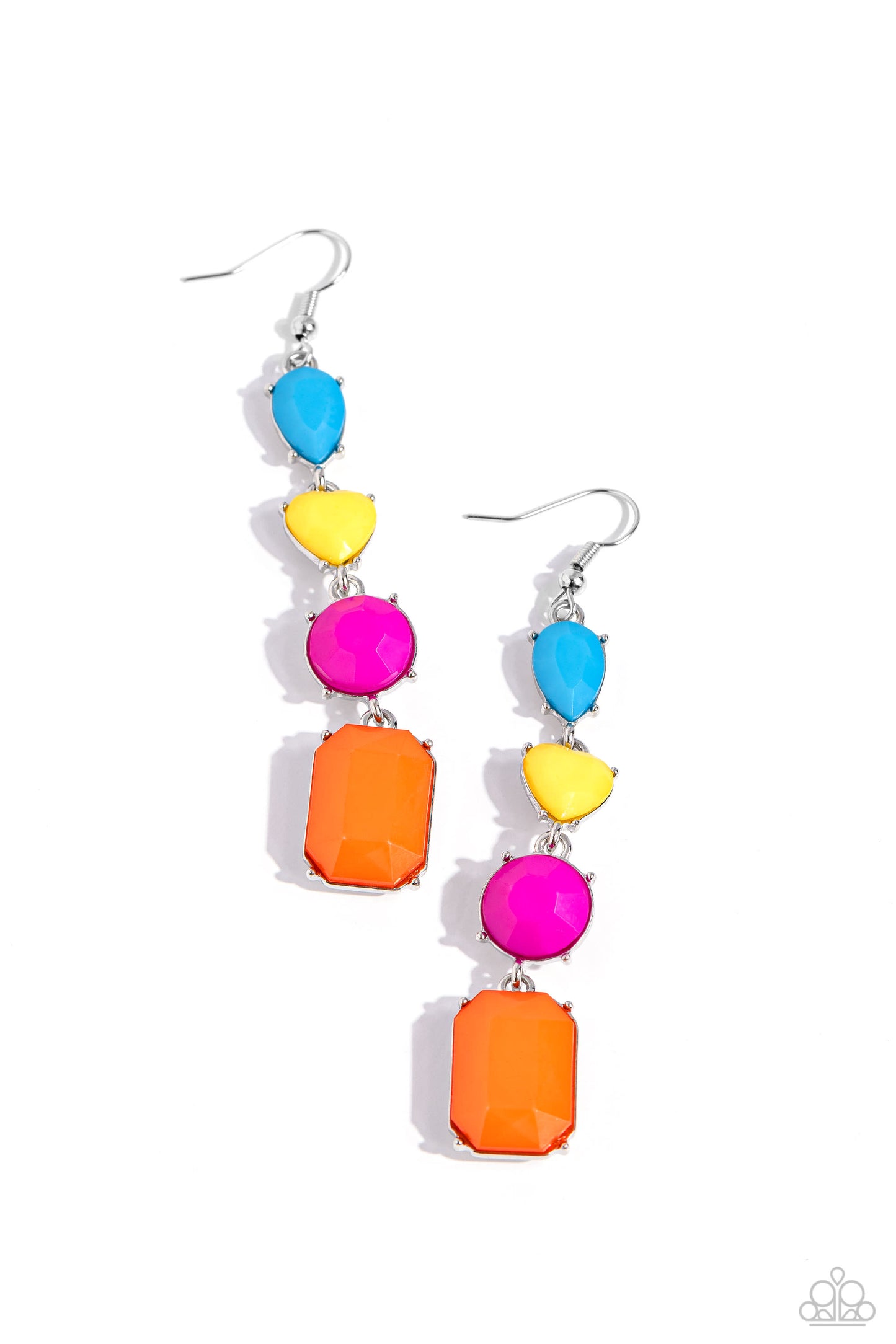 Aesthetic Assortment - yellow - Paparazzi earrings