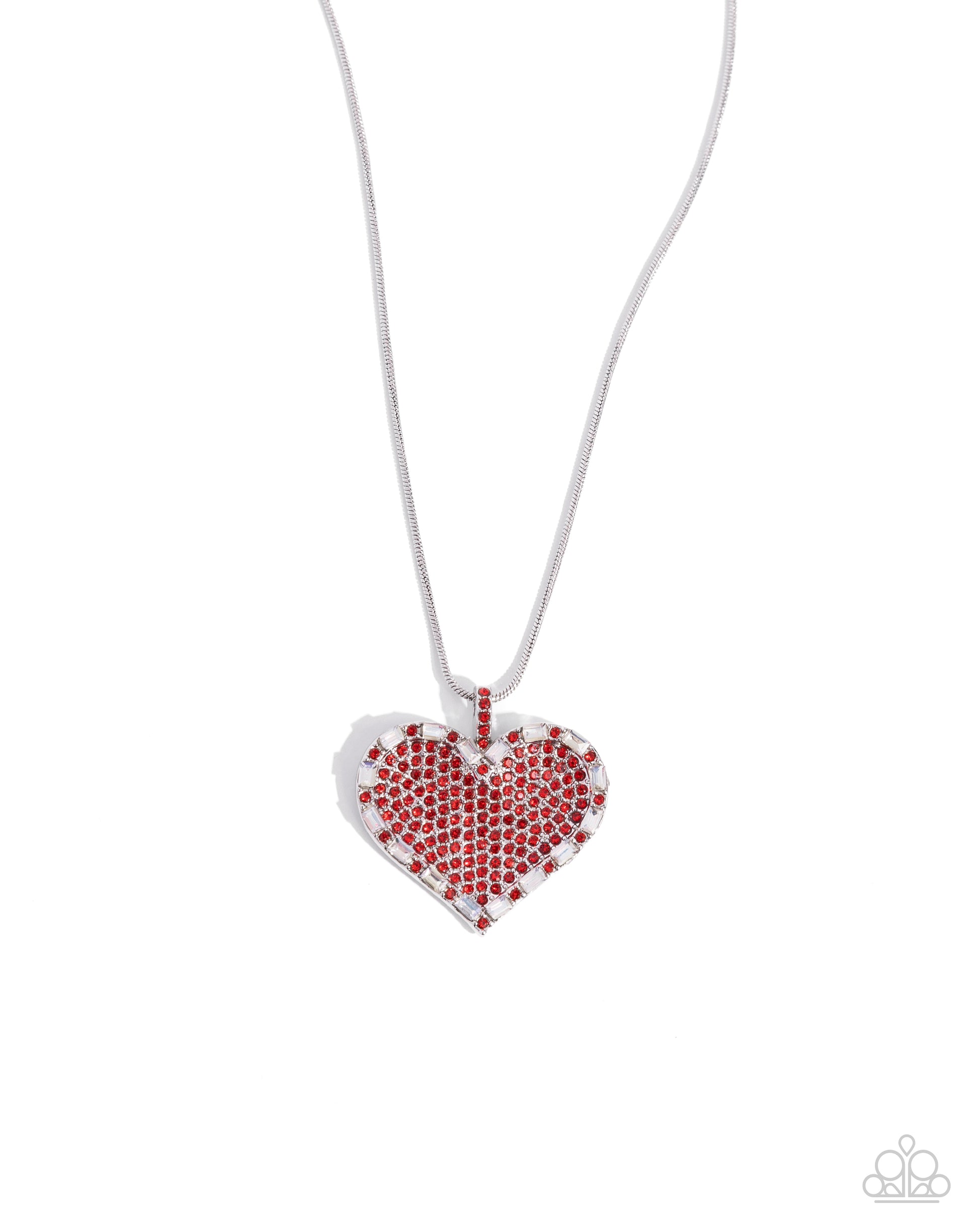 Affectionate Advance - red - Paparazzi necklace