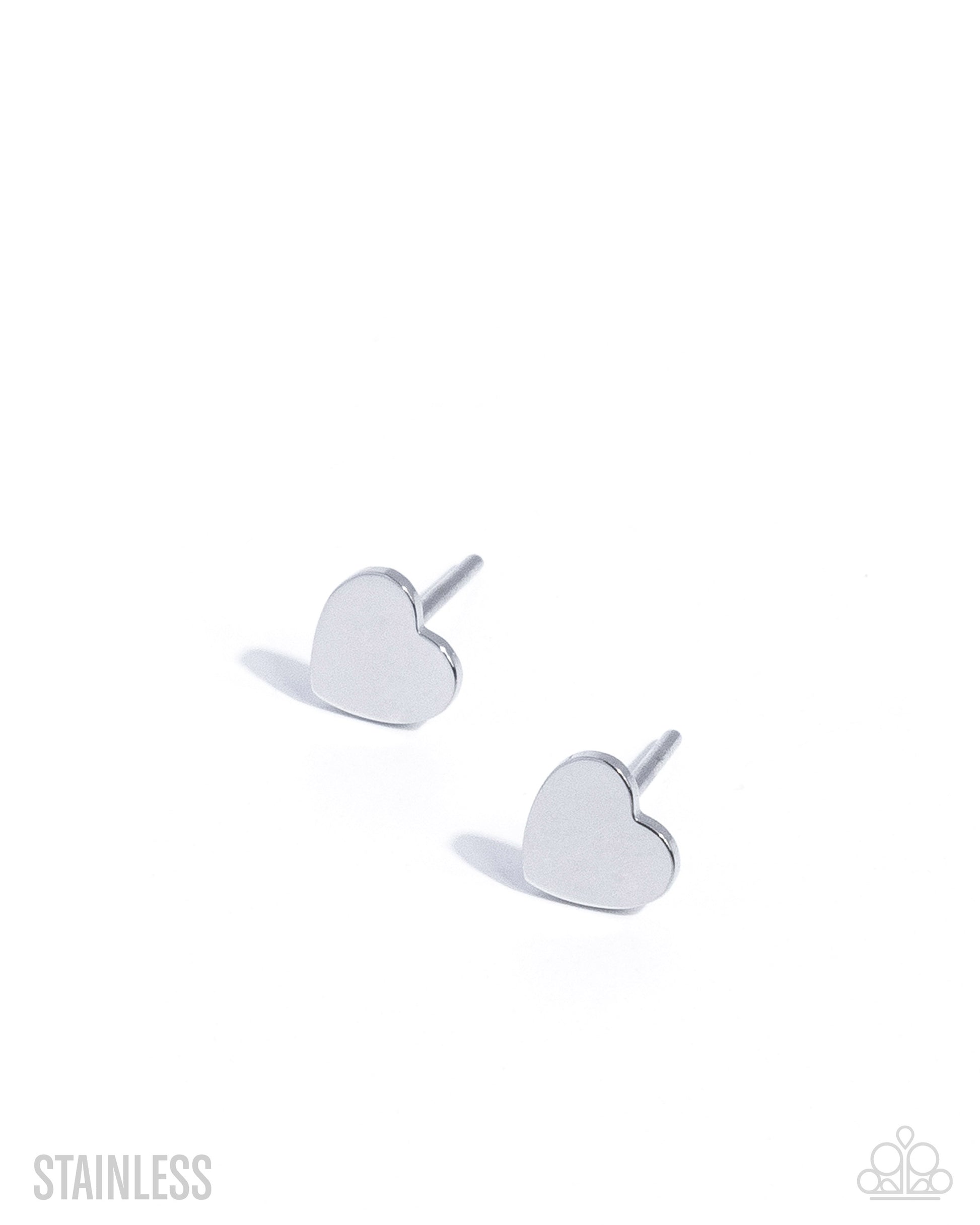 Affectionate Advocate - silver - Paparazzi earrings