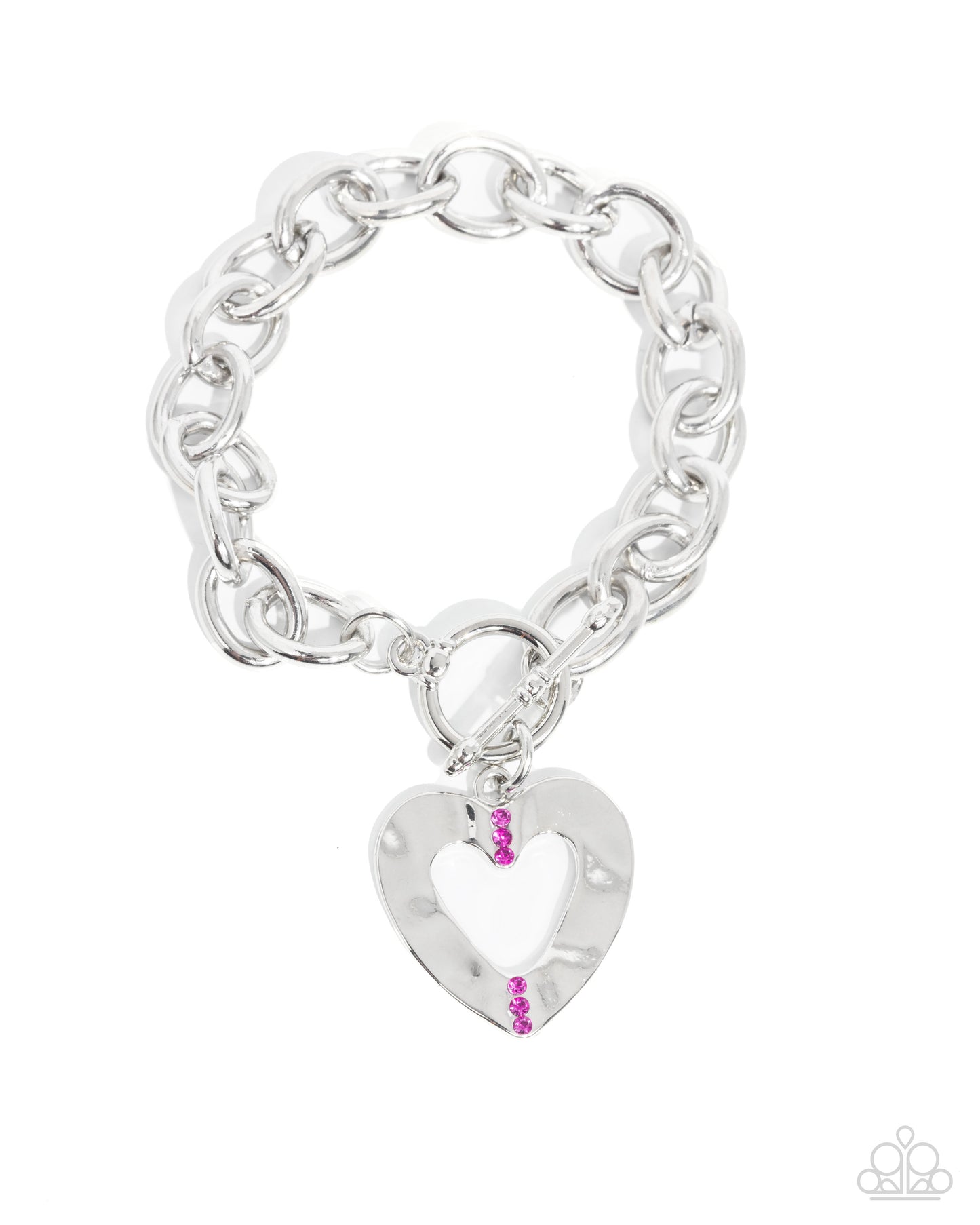 Affectionate Assembly - pink - Paparazzi bracelet