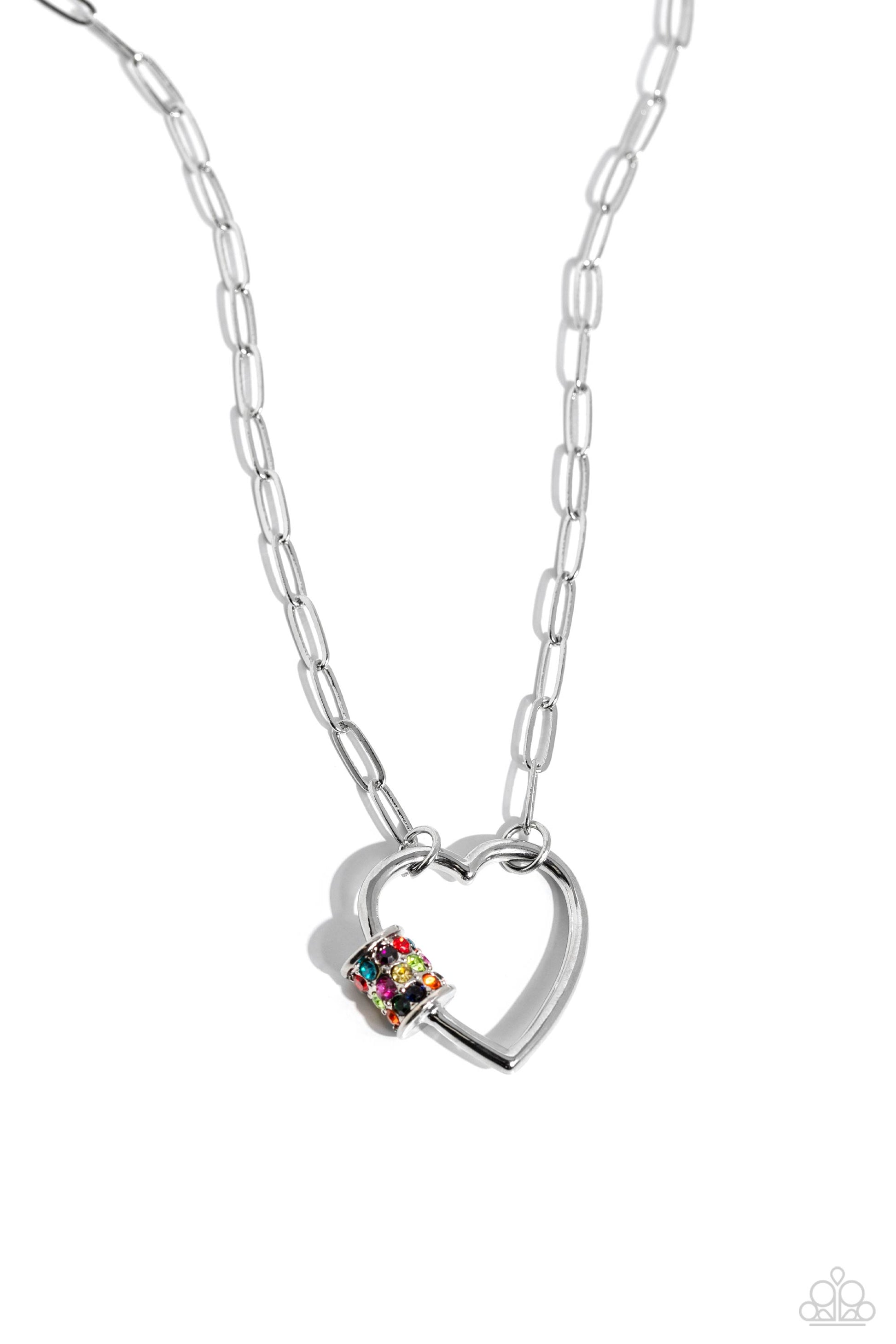 Affectionate Attitude - multi - Paparazzi necklace