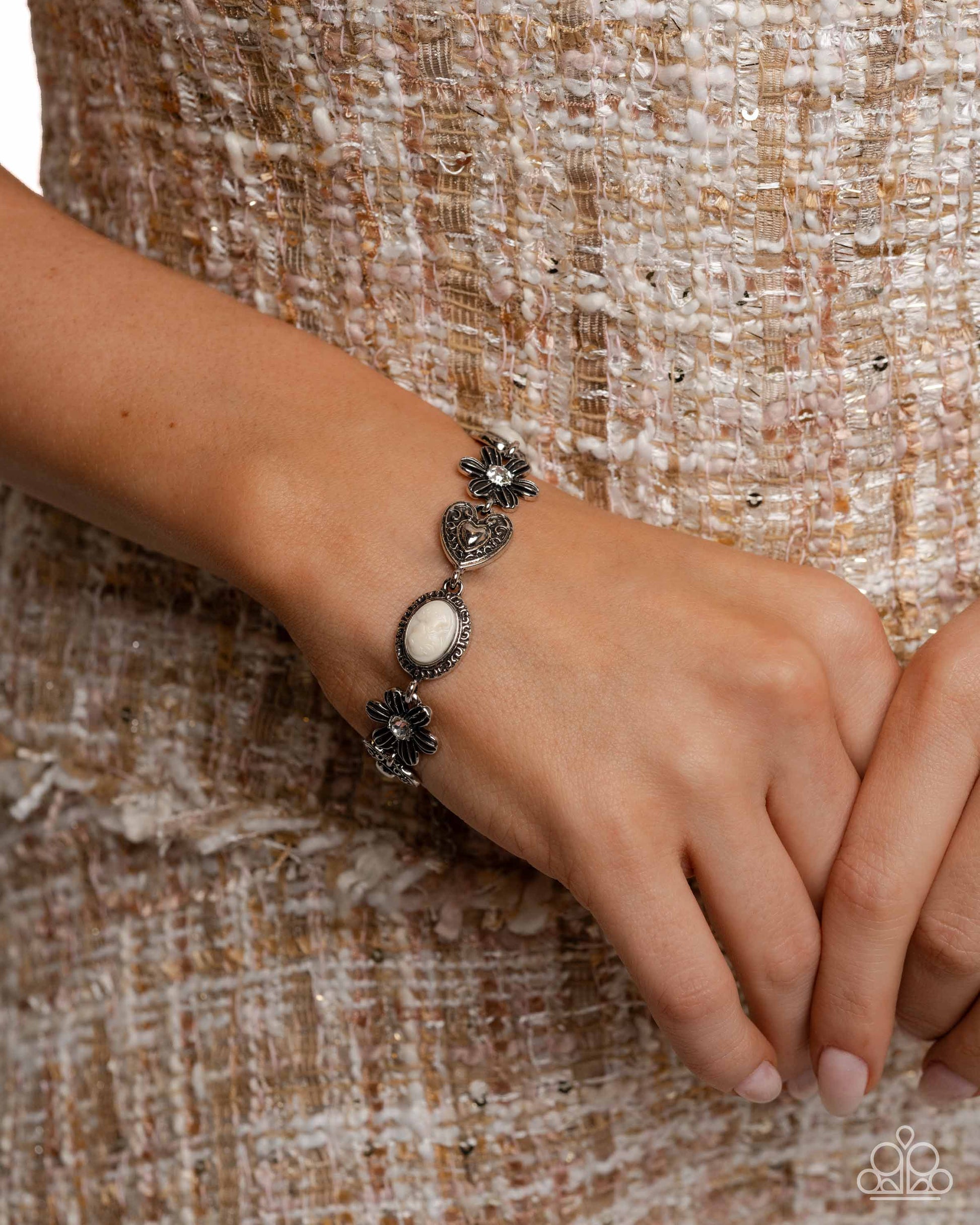 Ageless Account - white - Paparazzi bracelet