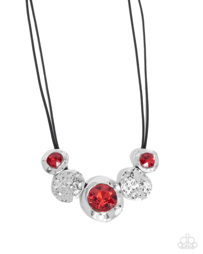 All I Want Is New - red - Paparazzi necklace