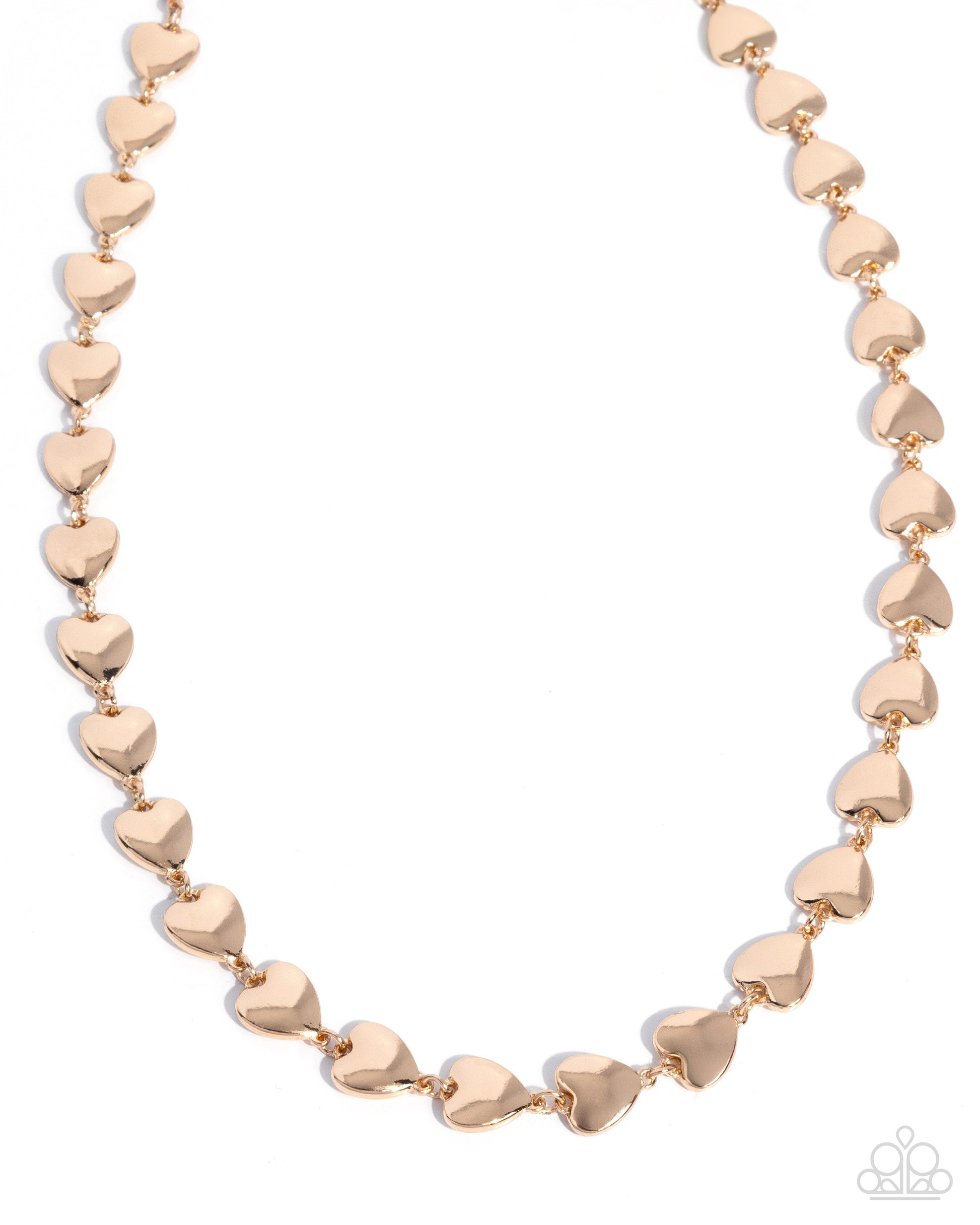 Already Gone - gold - Paparazzi necklace