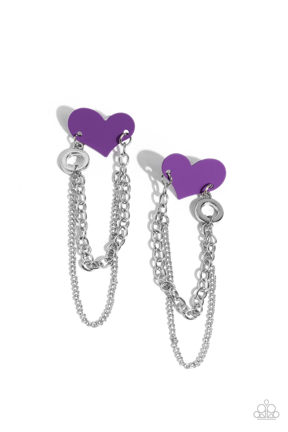 Altered Affection - purple - Paparazzi earrings