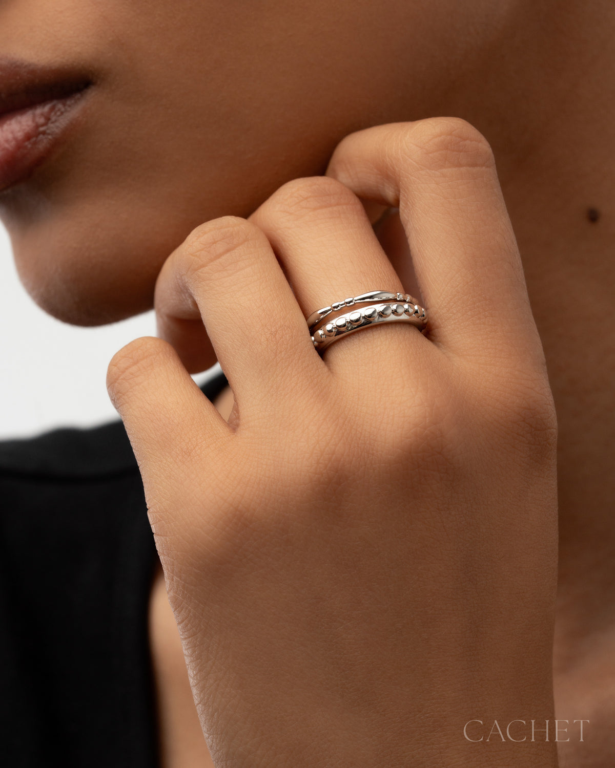 Ambitieuse - Cachet ring - Cachet by Paparazzi