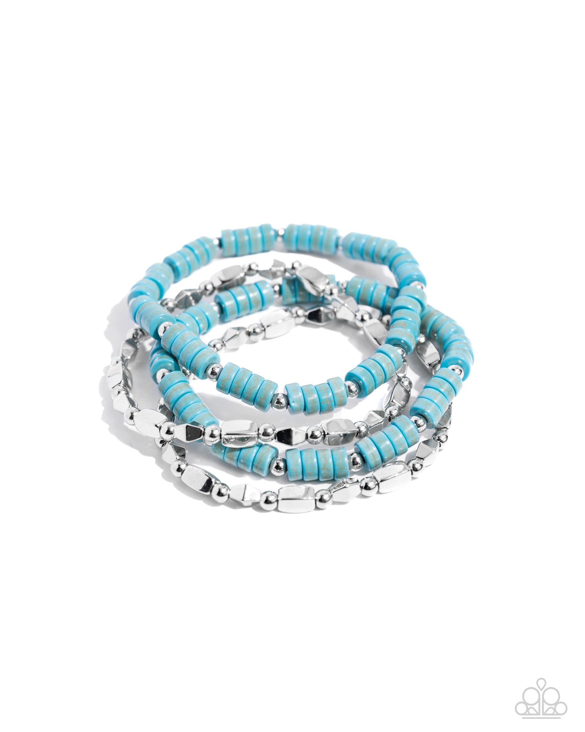 Anasazi Apothecary - blue - Paparazzi bracelet