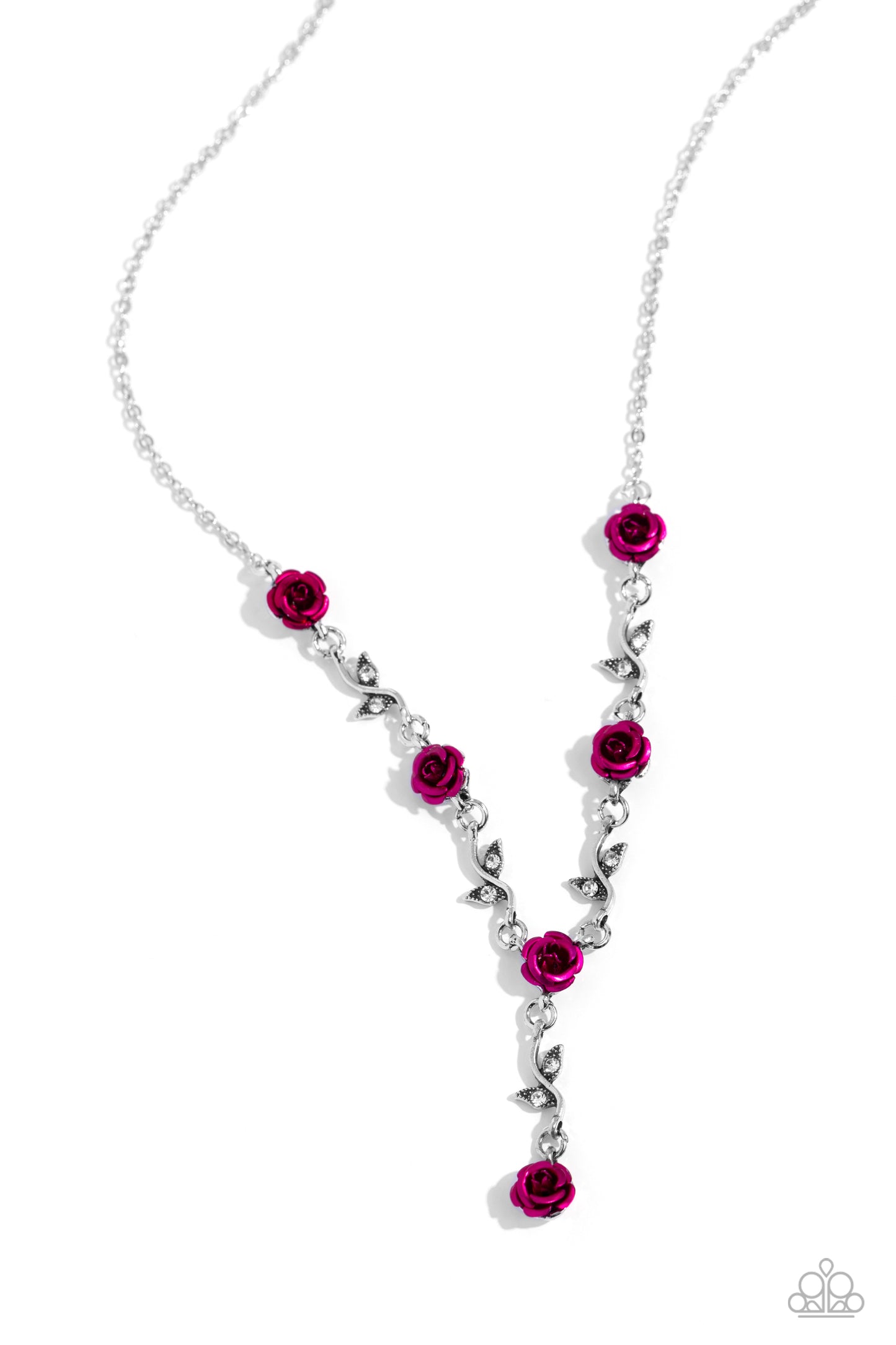 ROSE Without Saying - pink - Paparazzi necklace